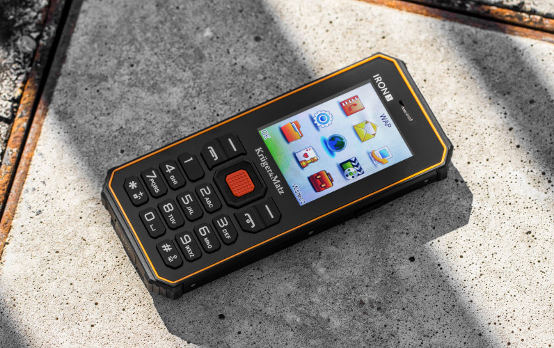 wytrzymały telefon iron 3