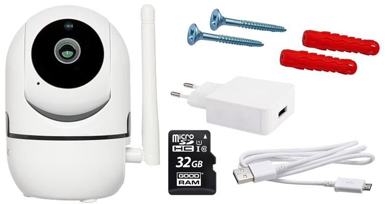 kamera ip wifi overmax zestaw