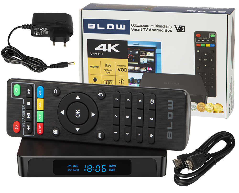 blow android box smart tv