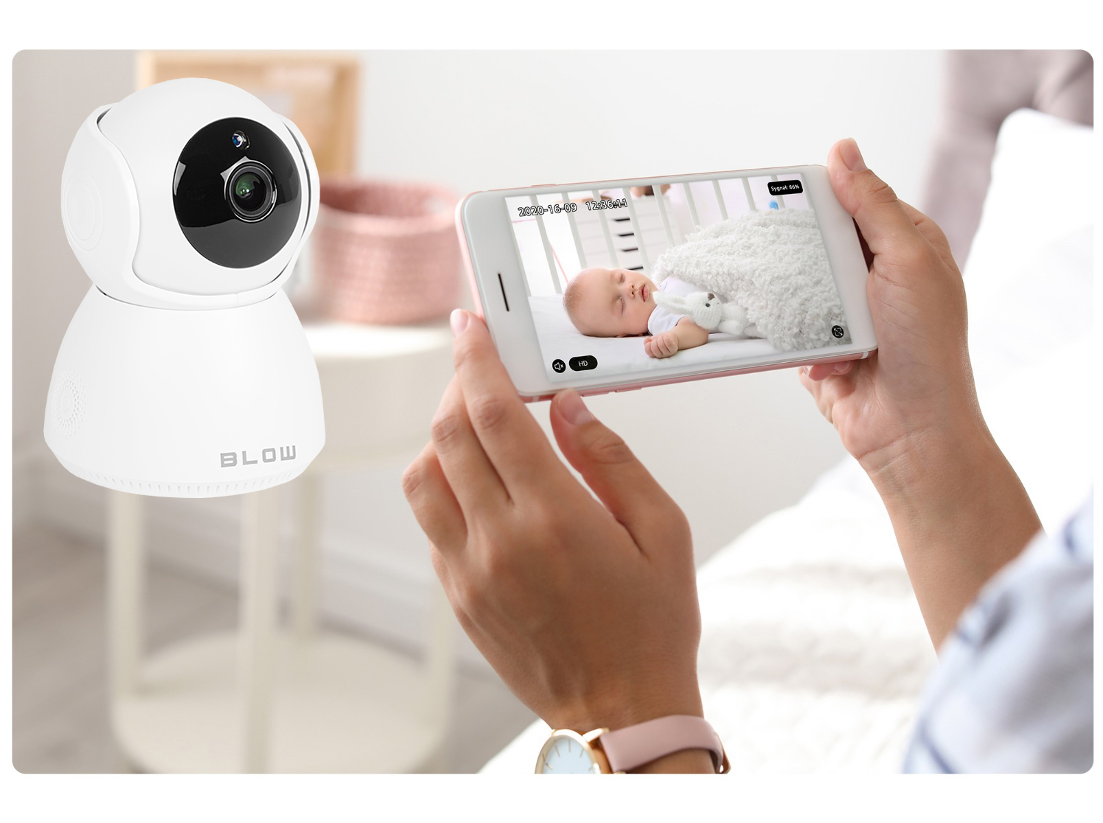 kamera ip wifi overmax niania