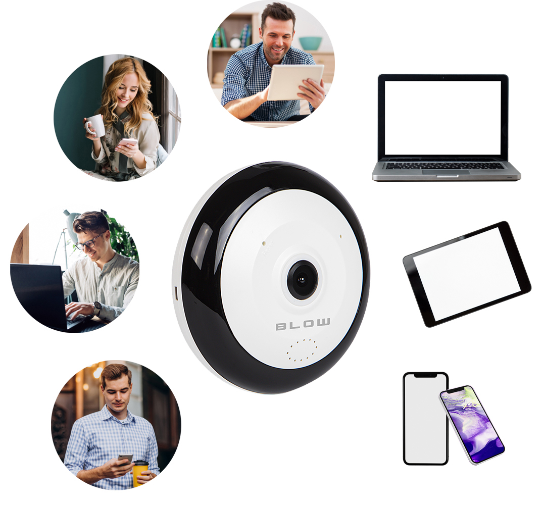 kamera ip wifi BLOW kompatybilność