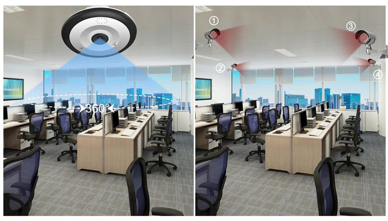 kamera ip wifi BLOW fish eye