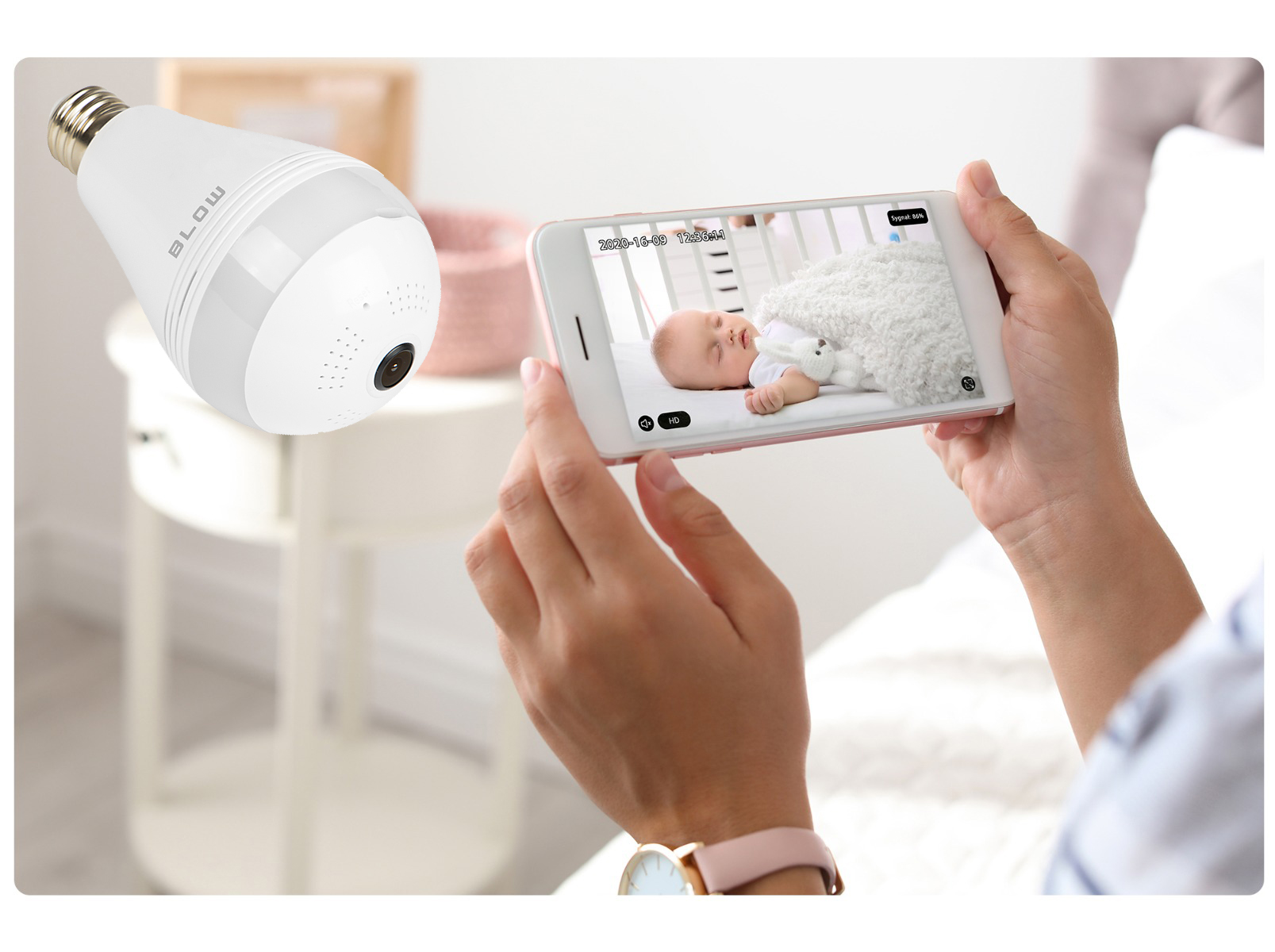 kamera ip wifi BLOW niania