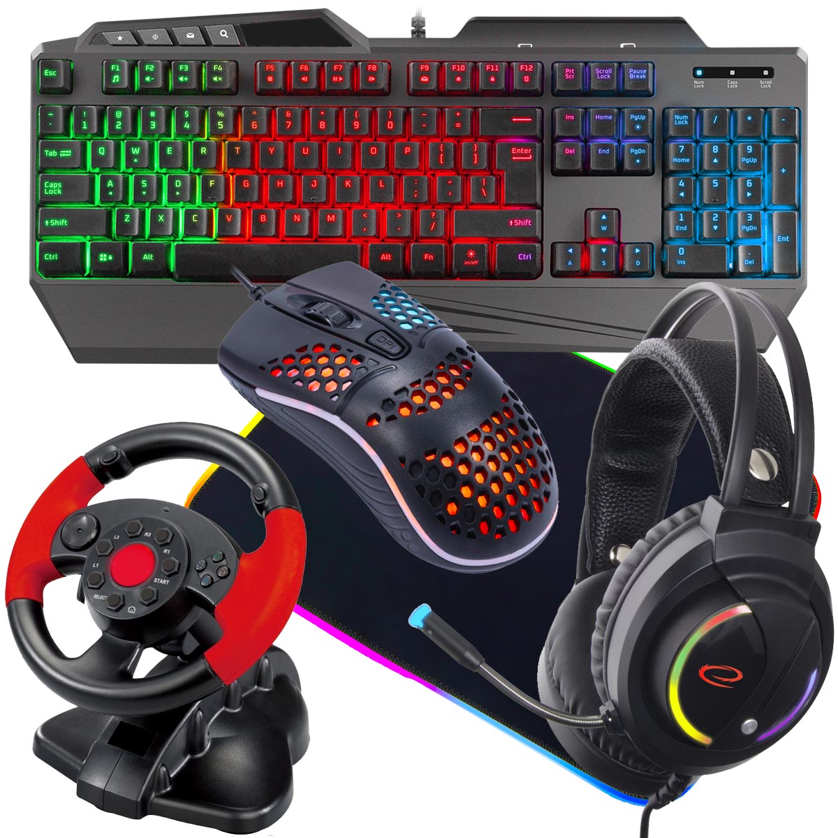 klawiatura fury spitfire zestaw