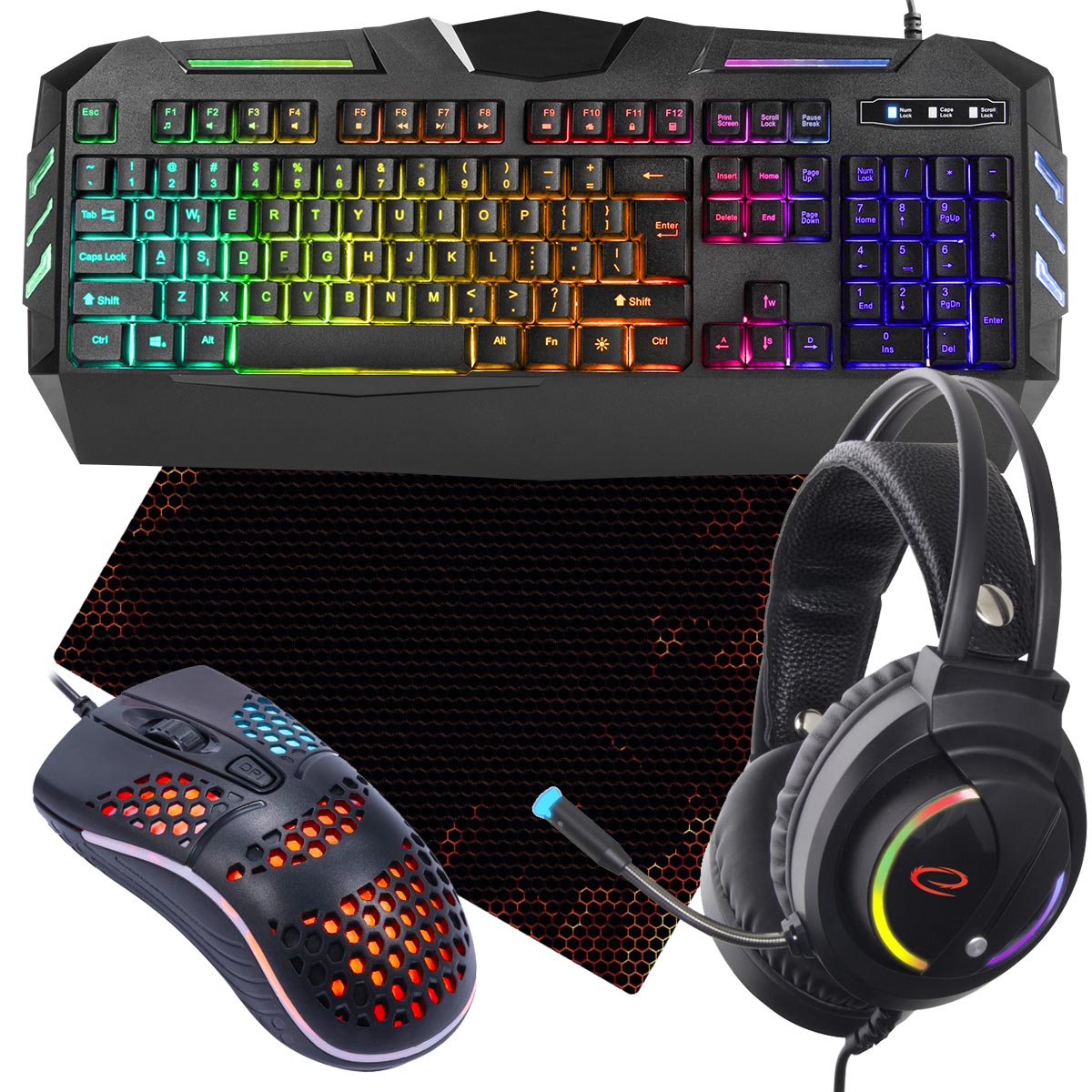 klawiatura fury spitfire zestaw