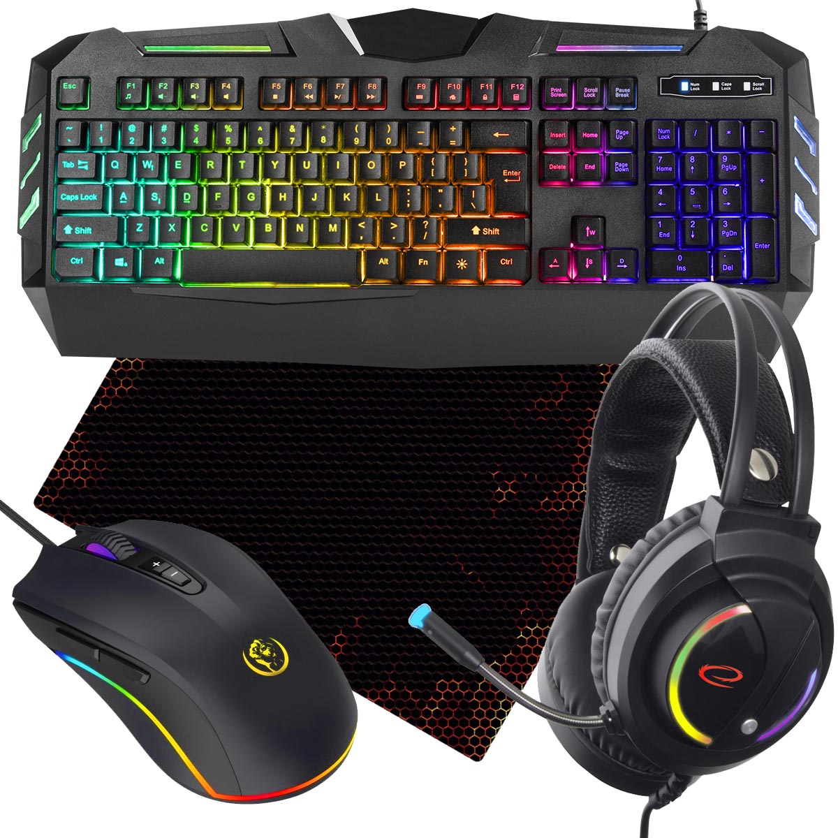 klawiatura fury spitfire zestaw
