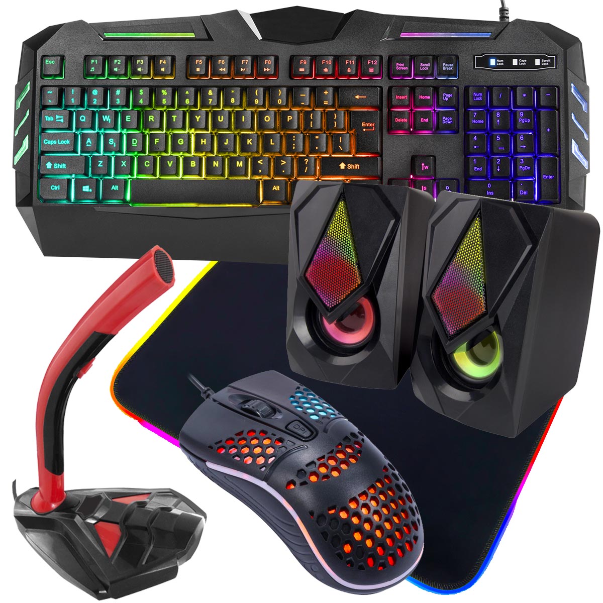 klawiatura fury spitfire zestaw