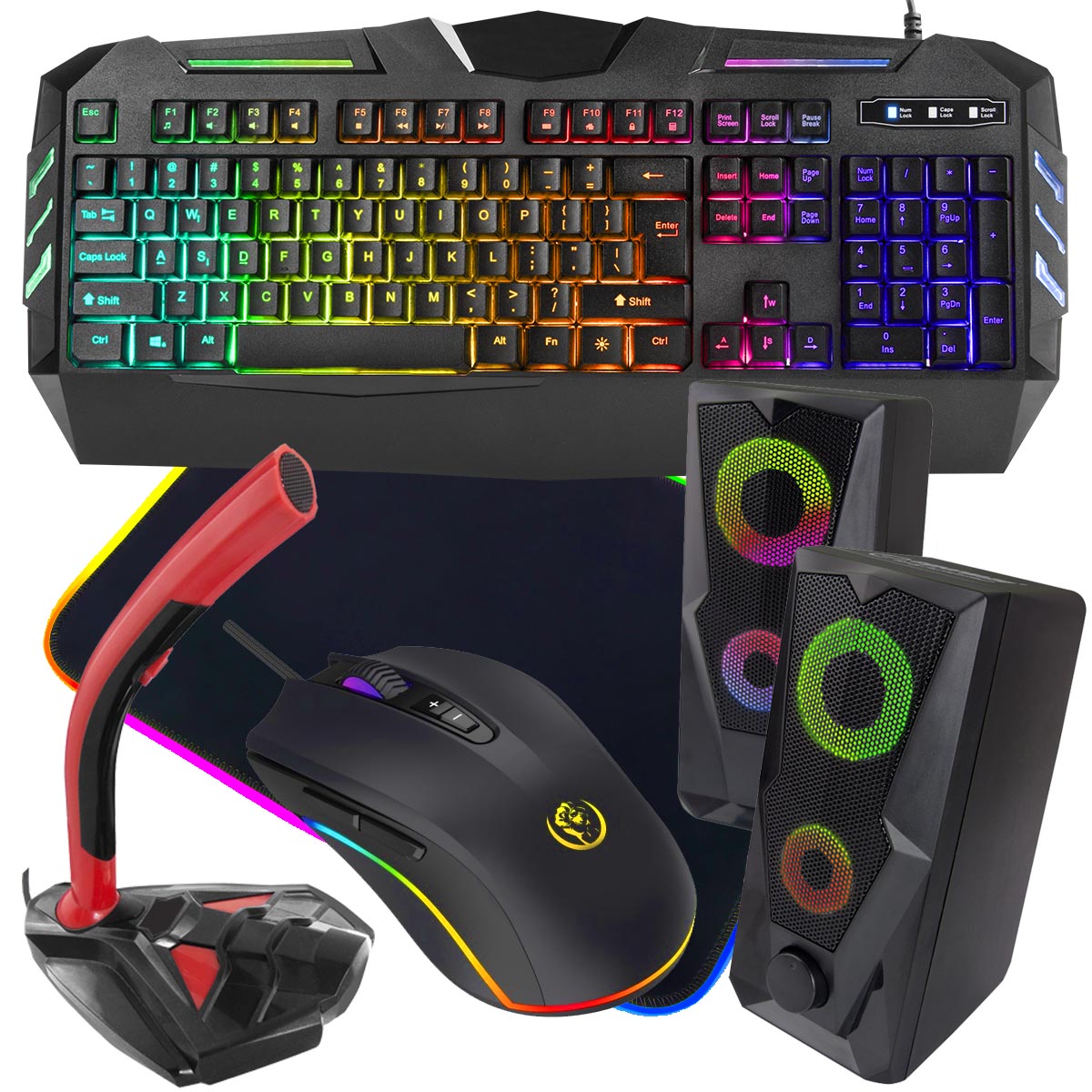 klawiatura fury spitfire zestaw
