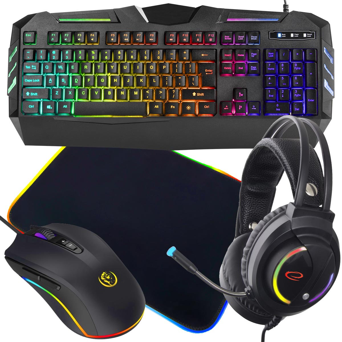 klawiatura fury spitfire zestaw