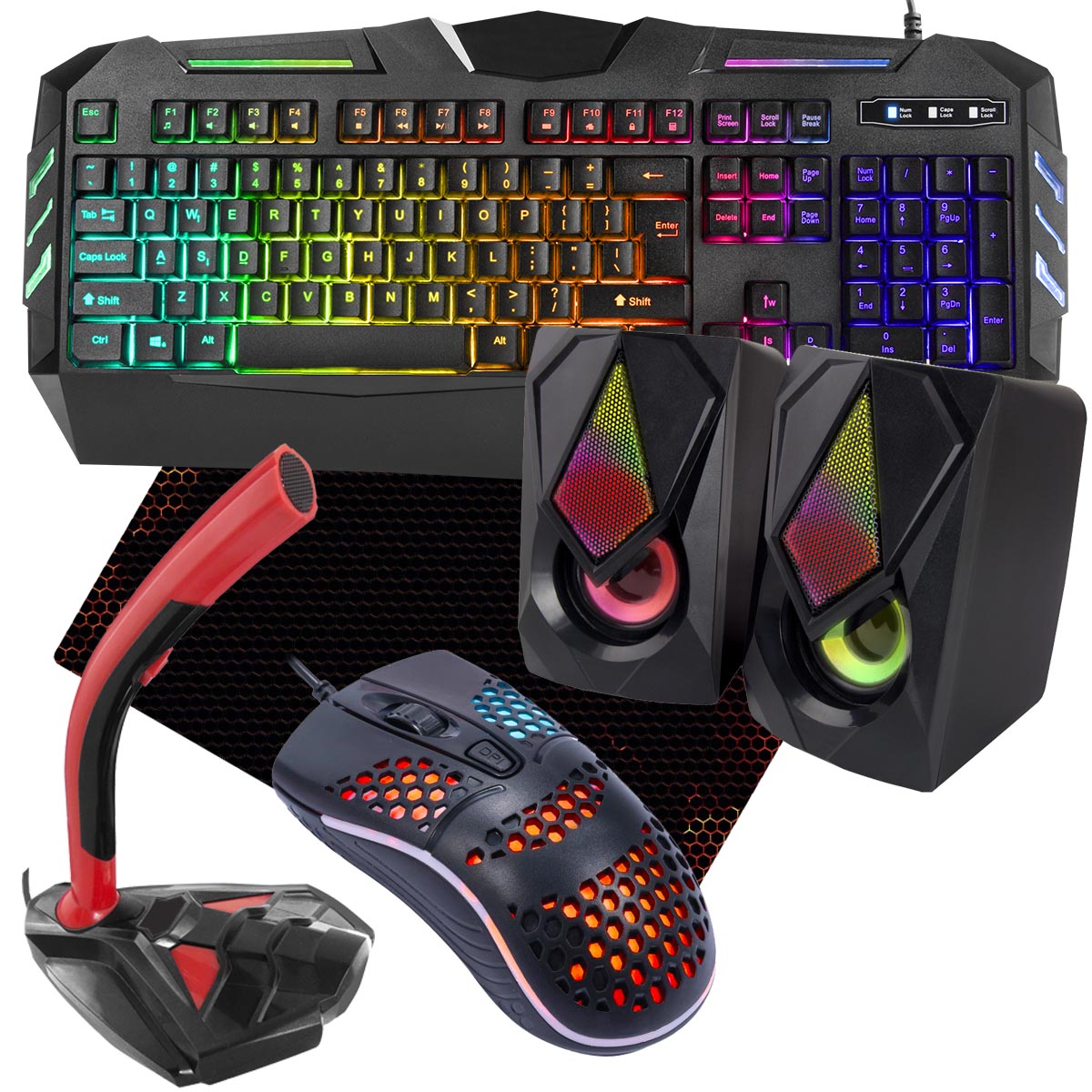 klawiatura fury spitfire zestaw