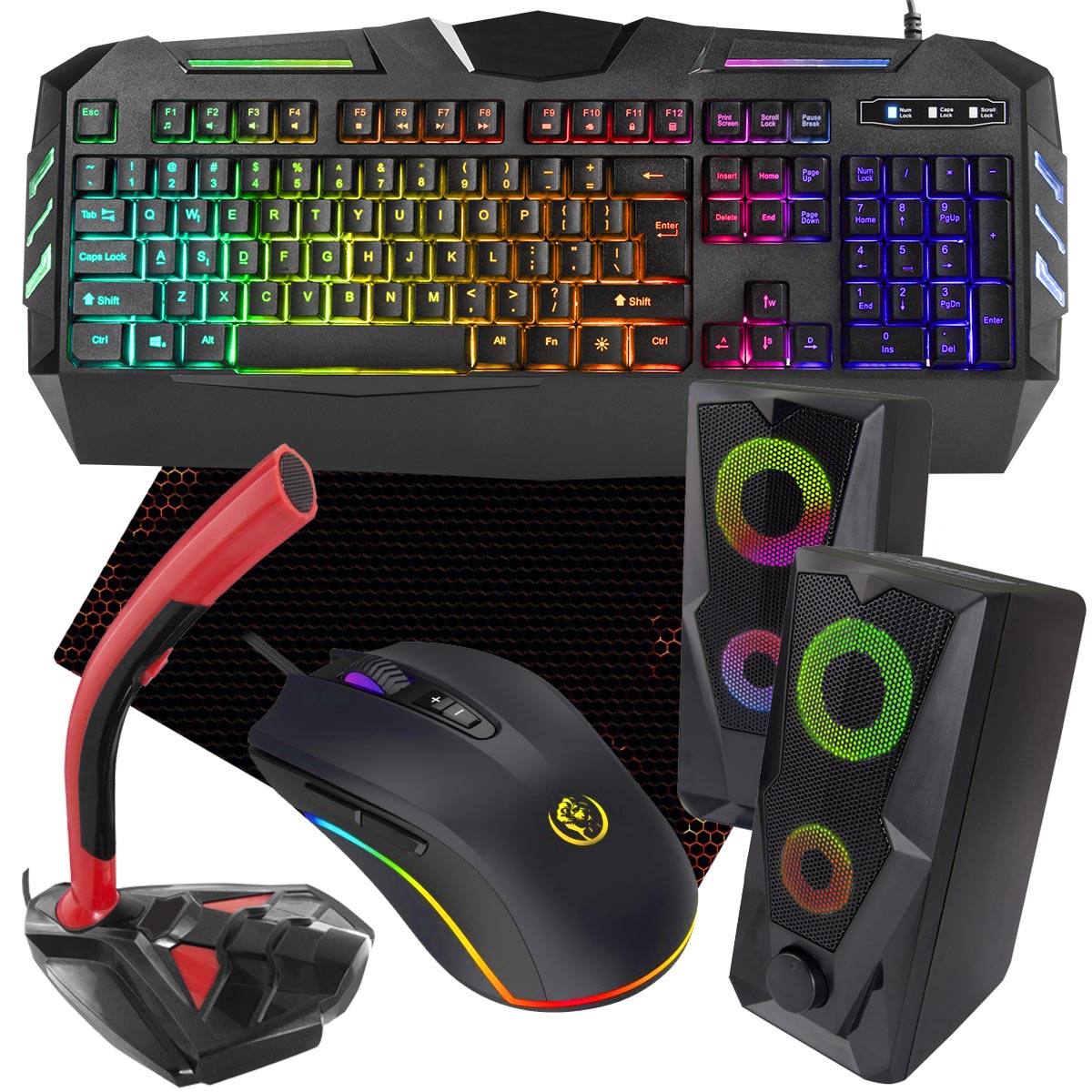 klawiatura fury spitfire zestaw