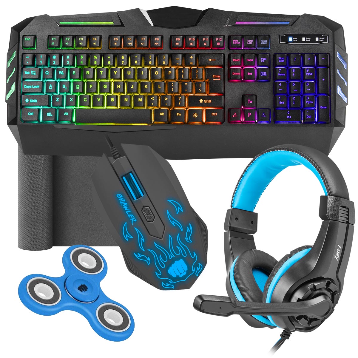 klawiatura fury spitfire zestaw