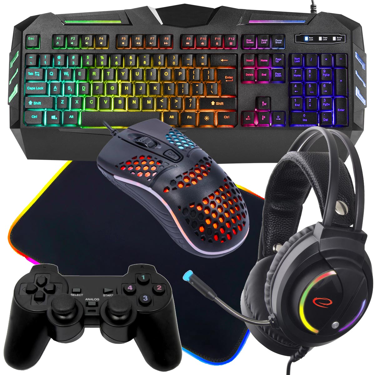 klawiatura fury spitfire zestaw