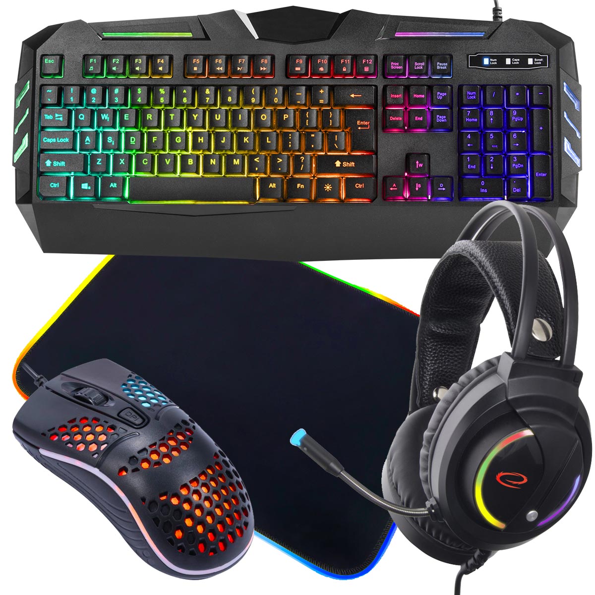 klawiatura fury spitfire zestaw