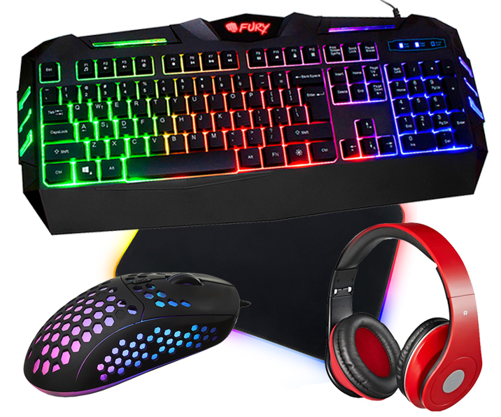 klawiatura fury spitfire zestaw
