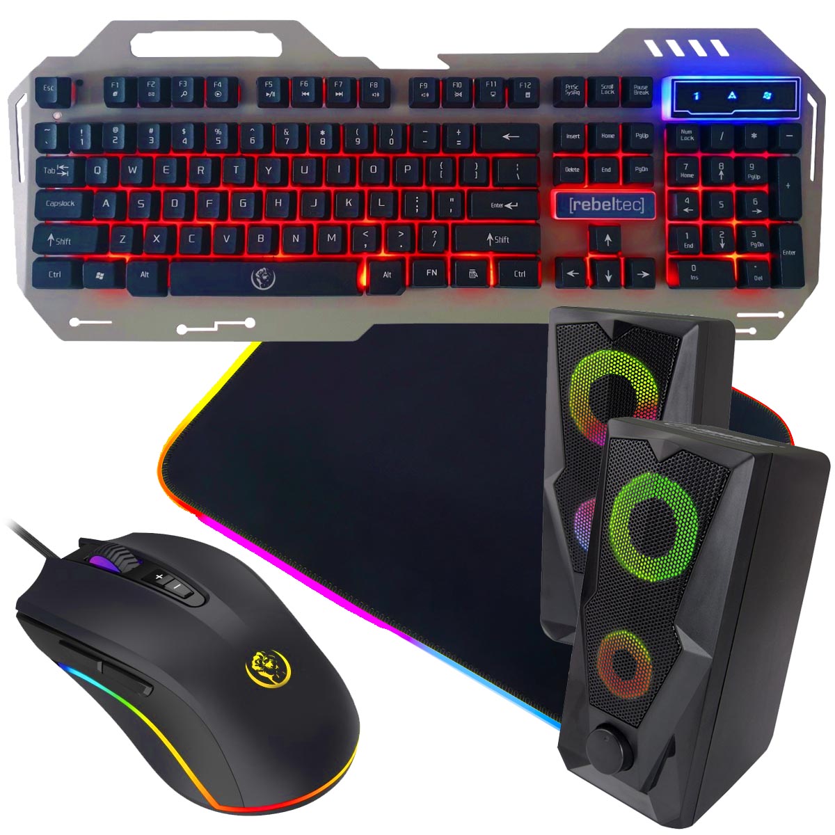 klawiatura rebeltec discovery 2 zestaw