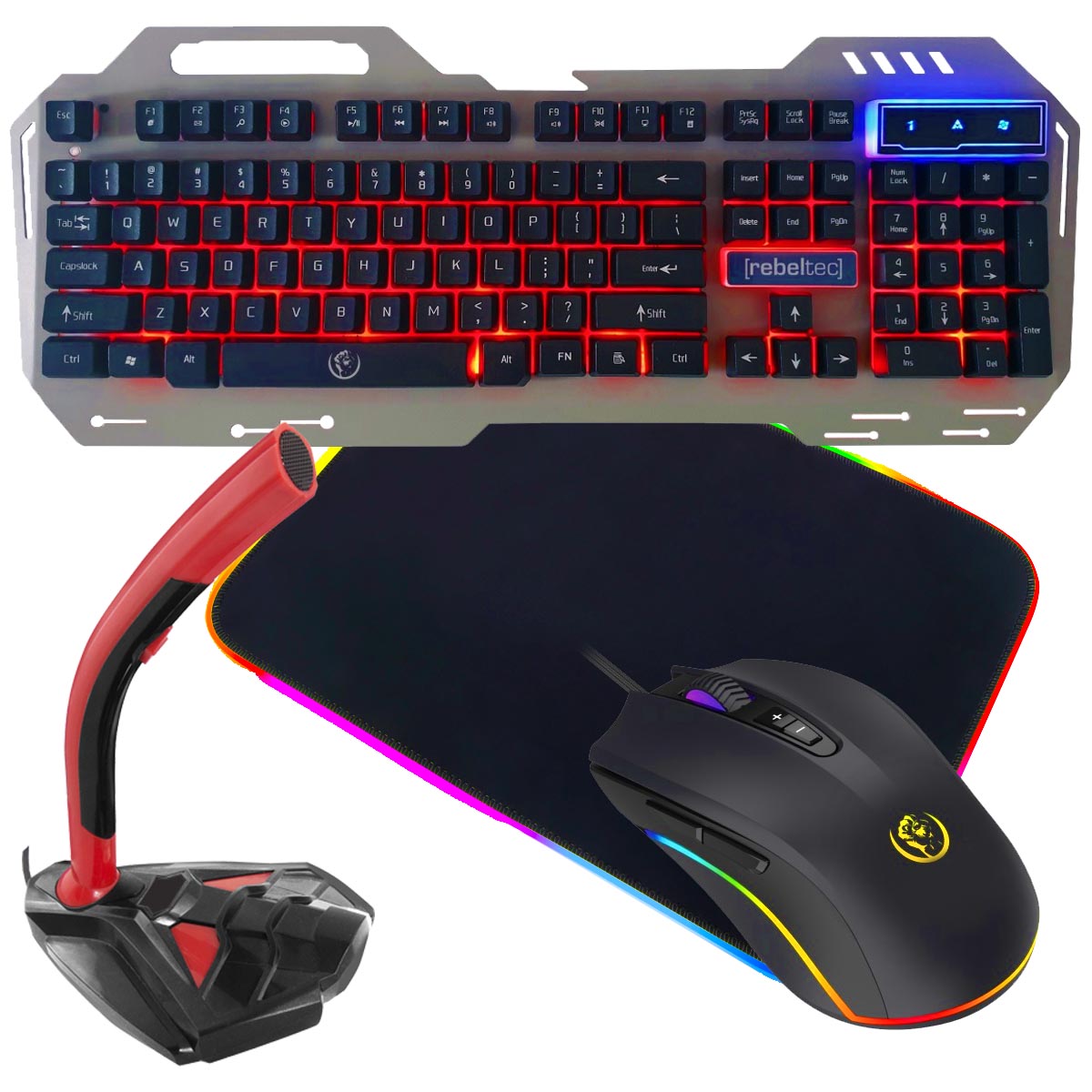 klawiatura rebeltec discovery 2 zestaw