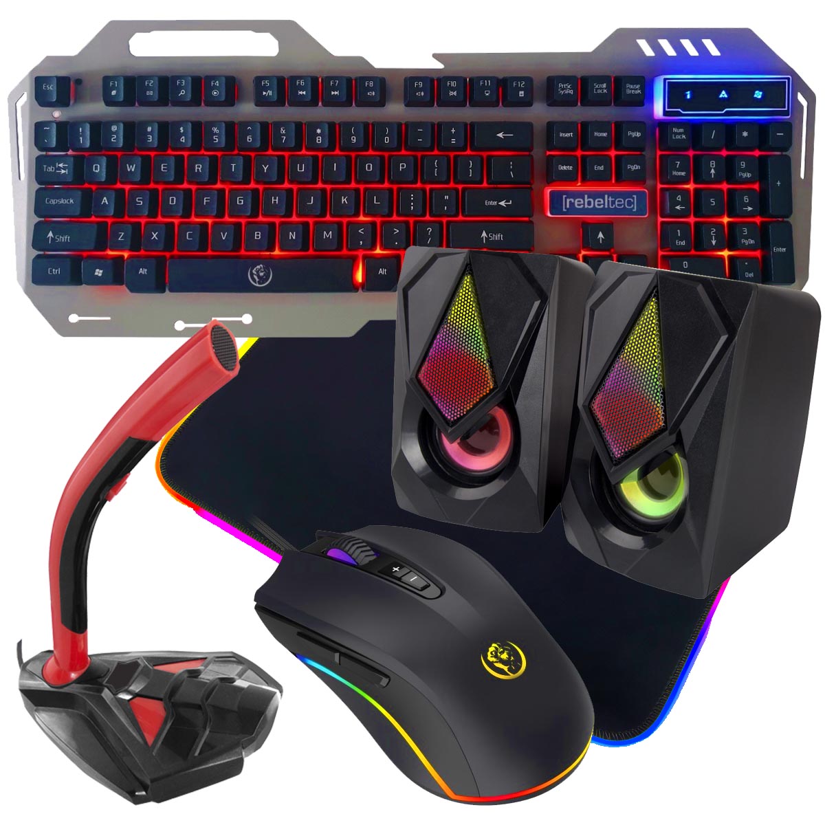 klawiatura rebeltec discovery 2 zestaw