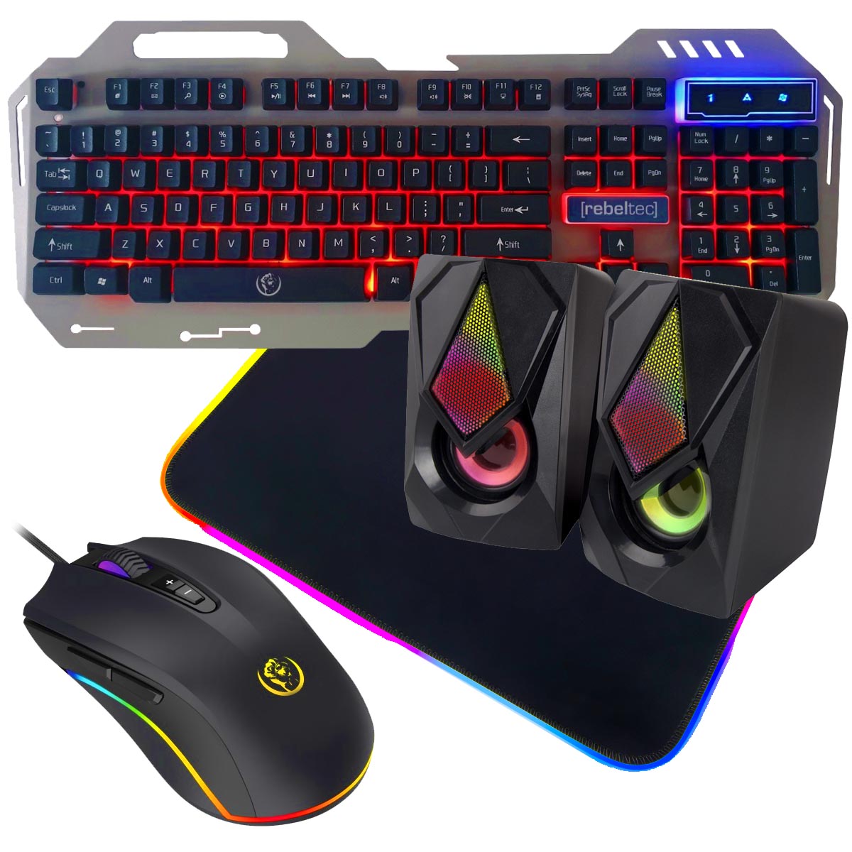 klawiatura rebeltec discovery 2 zestaw