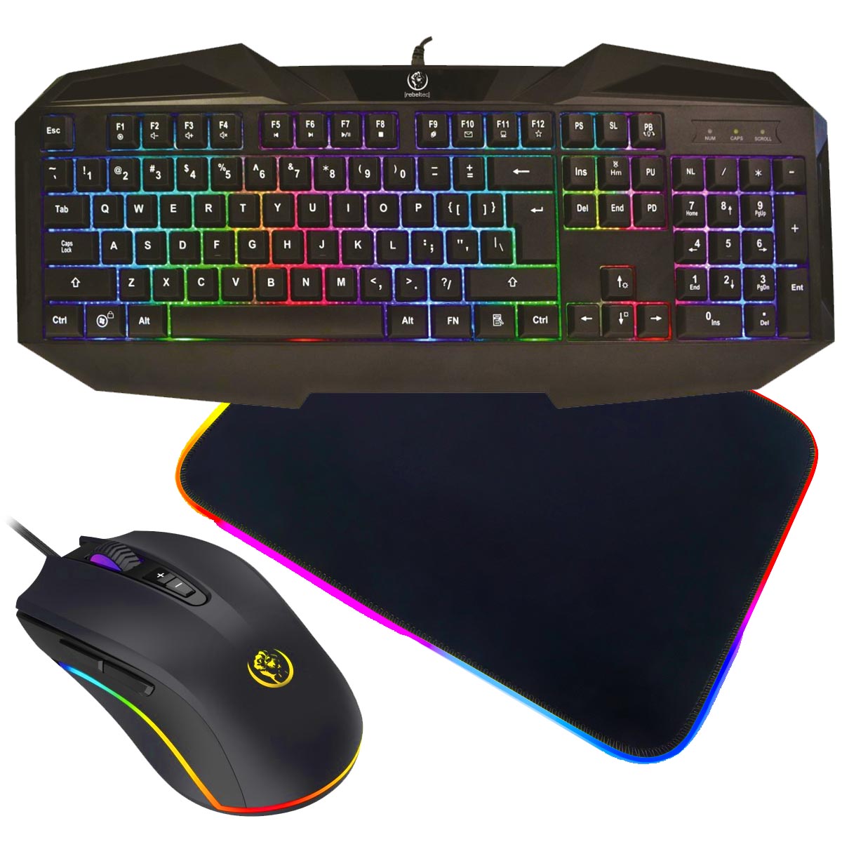 klawiatura rebeltec patrol zestaw
