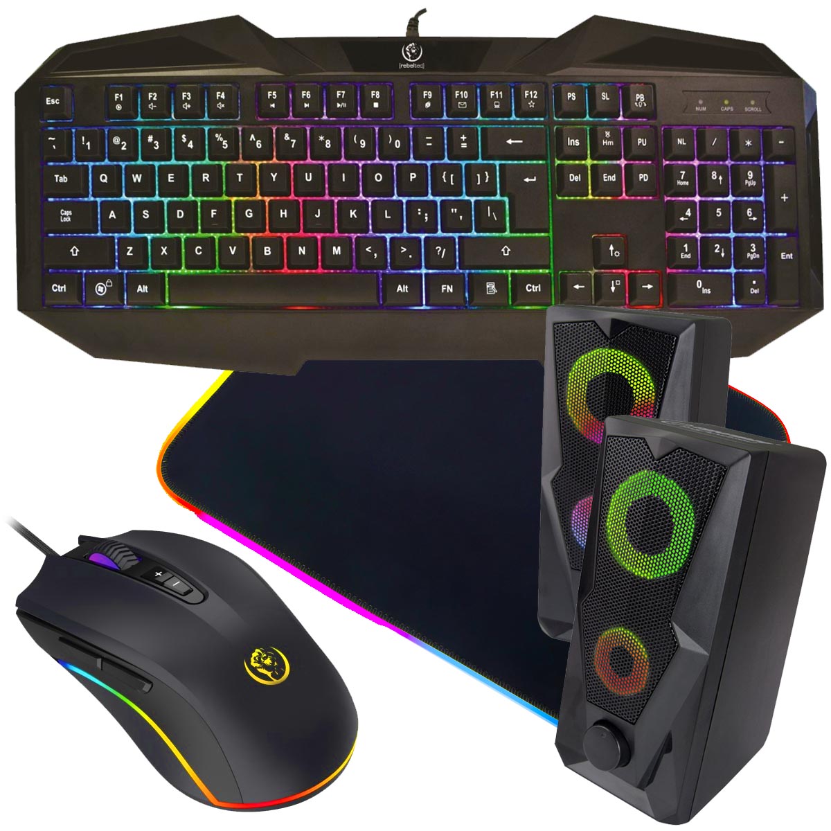 klawiatura rebeltec patrol zestaw