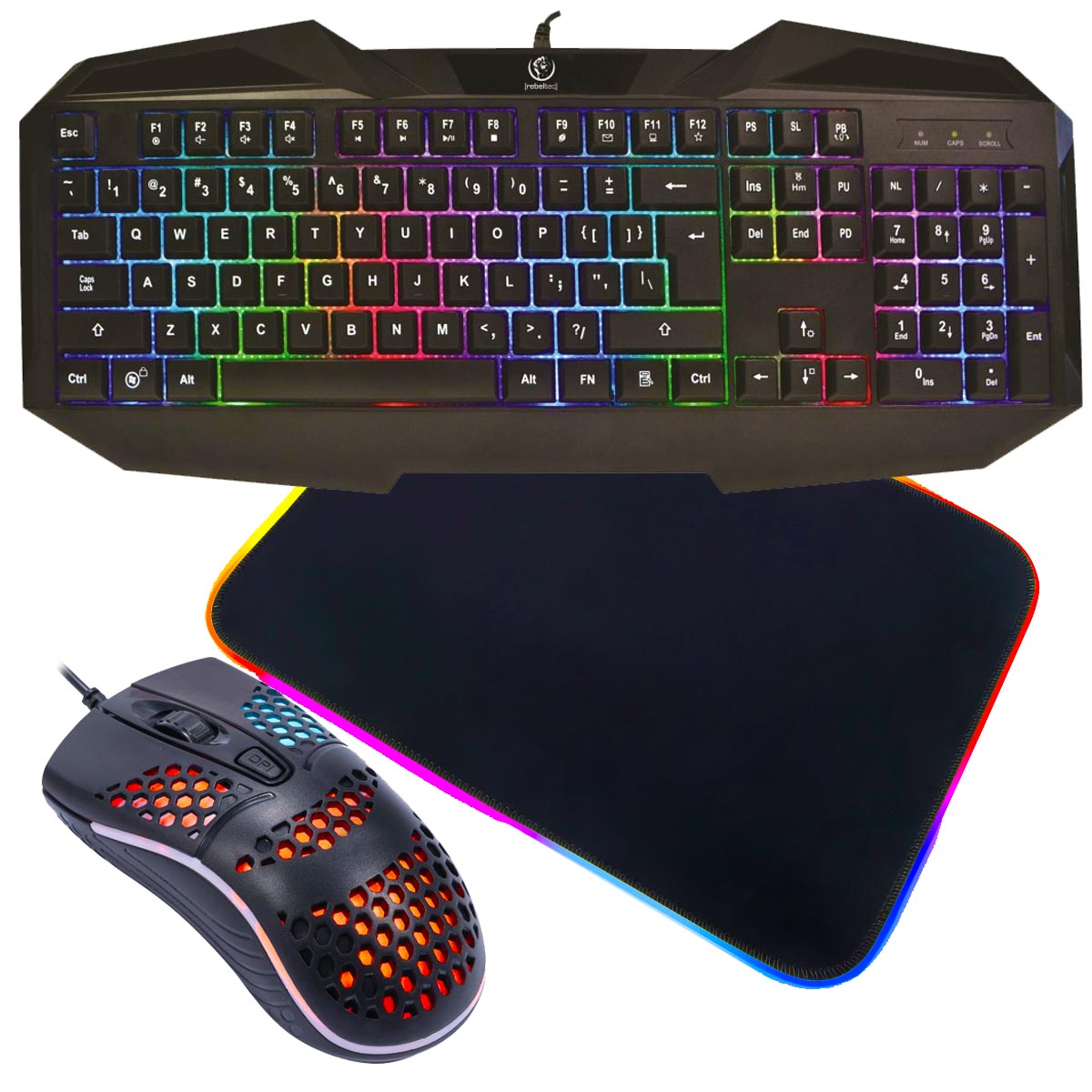 klawiatura rebeltec patrol zestaw