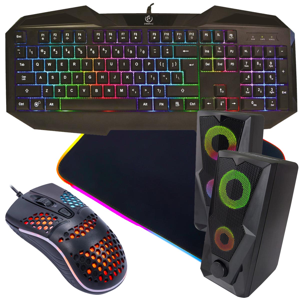 klawiatura rebeltec patrol zestaw