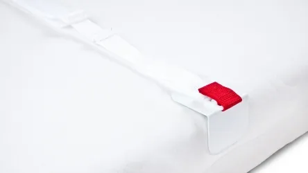 Barierka ochronna do łóżka Caretero SpeepSafe 46 cm wysokości - szara