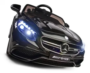 Samochód auto na akumulator Caretero Toyz Mercedes-Benz S63 Coupe akumulatorowiec + pilot zdalnego sterowania - czarny