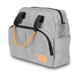Wózek wielofunkcyjny LIONELO AMBER 2 w 1 spacerówka + gondola + torba + akcesoria - szary