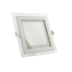 Panel LED kwadrat 296mm 25W podtynkowy PLAFON sufitowy 4000K-W - biały