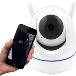 Kamera IP LTC KAM20 wewnętrzna obrotowa WiFi SD intercom