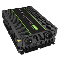 Przetwornica napięcia Qoltec Monolith 24V/230V 2000W/4000W USB Czysty Sinus