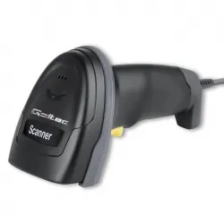Laserowy czytnik kodów kreskowych 1D Qoltec USB + podstawka