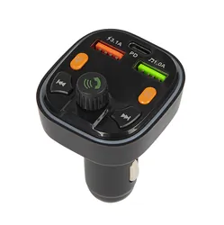 Podświetlany transmiter FM BLOW Bluetooth 5.0 USB QC3.0 USB-C PD 20W