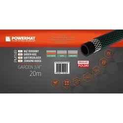 Wąż ogrodowy Powermat GARDEN 3/4" 20m