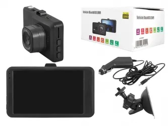 Wideorejestrator rejestrator samochodowy LTC Full HD AVout LCD 3"