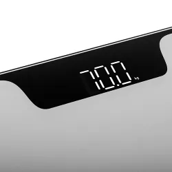 Elektroniczna waga  łazienkowa LED Adler AD 8174s do 180 kg srebrna