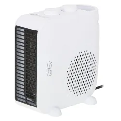 Termowentylator dwufunkcyjny Adler AD 7725w biały