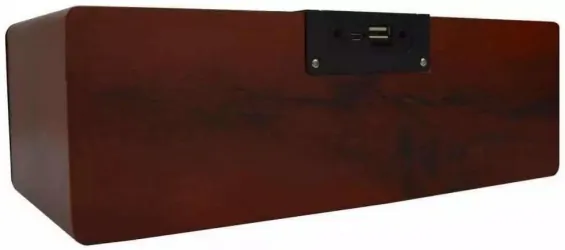 Drewniany głośnik bluetooth AMBIENT FM USB AUX microSD 
