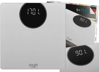Elektroniczna waga  łazienkowa LED Adler AD 8175 do 180 kg