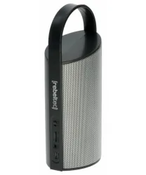 Przenośny Głośnik bluetooth BLASTER SILVER FM microUSB microSD AUX
