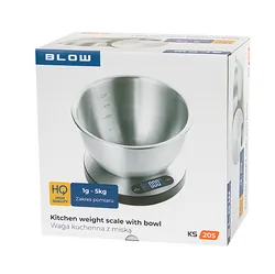 Elektroniczna waga kuchenna 5kg z misą 2L BLOW KS205