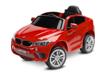 Samochód auto na akumulator Caretero Toyz BMW X6 akumulatorowiec + pilot zdalnego sterowania - czerwony