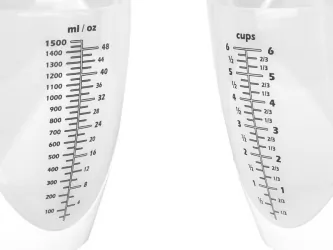Elektroniczna waga kuchenna dzbanek LTC do 5kg 1,5l biała