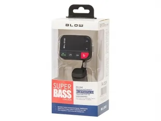 Transmiterem FM z zestawem głośnomówiącym BLOW Bluetooth 5.0