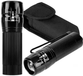 Latarka ręczna Rebel 5W zoom w pokrowcu