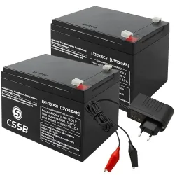 2x Akumulator żelowy CSSB 12V 10Ah