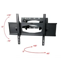 Uchwyt naścienny uniwersalny wieszak do TV LCD/LED AR-65 ART 32-80" 60KG regulacja pionowa i pozioma 60cm