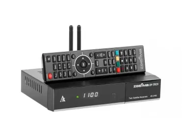 Tuner satelitarny Zgemma H9 Twin DVB-S2X 4K UHD H.265 HEVC LAN LINUX WiFi KODI (NetFlix) YouTube CI